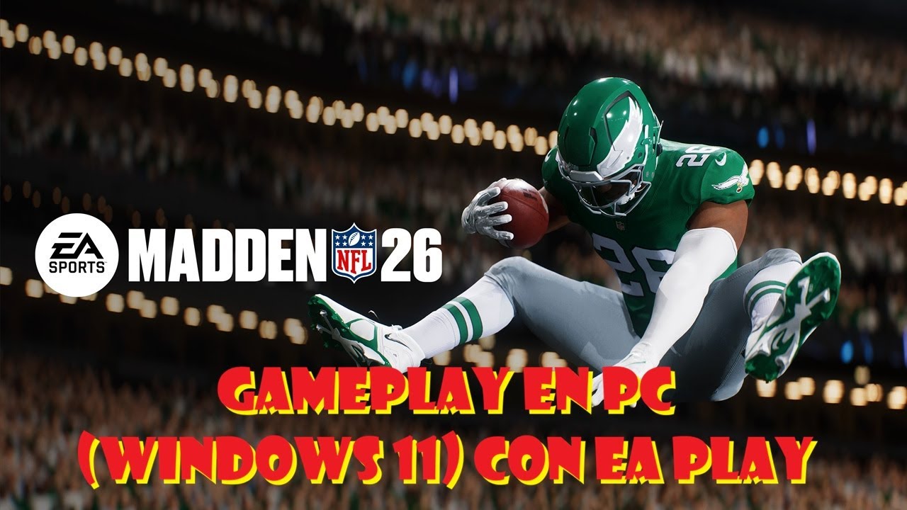 Madden NFL 26 (English) de PC (Windows 11) con EA Play. Gameplay Super Bowl XL: Patriots vs Seahawks