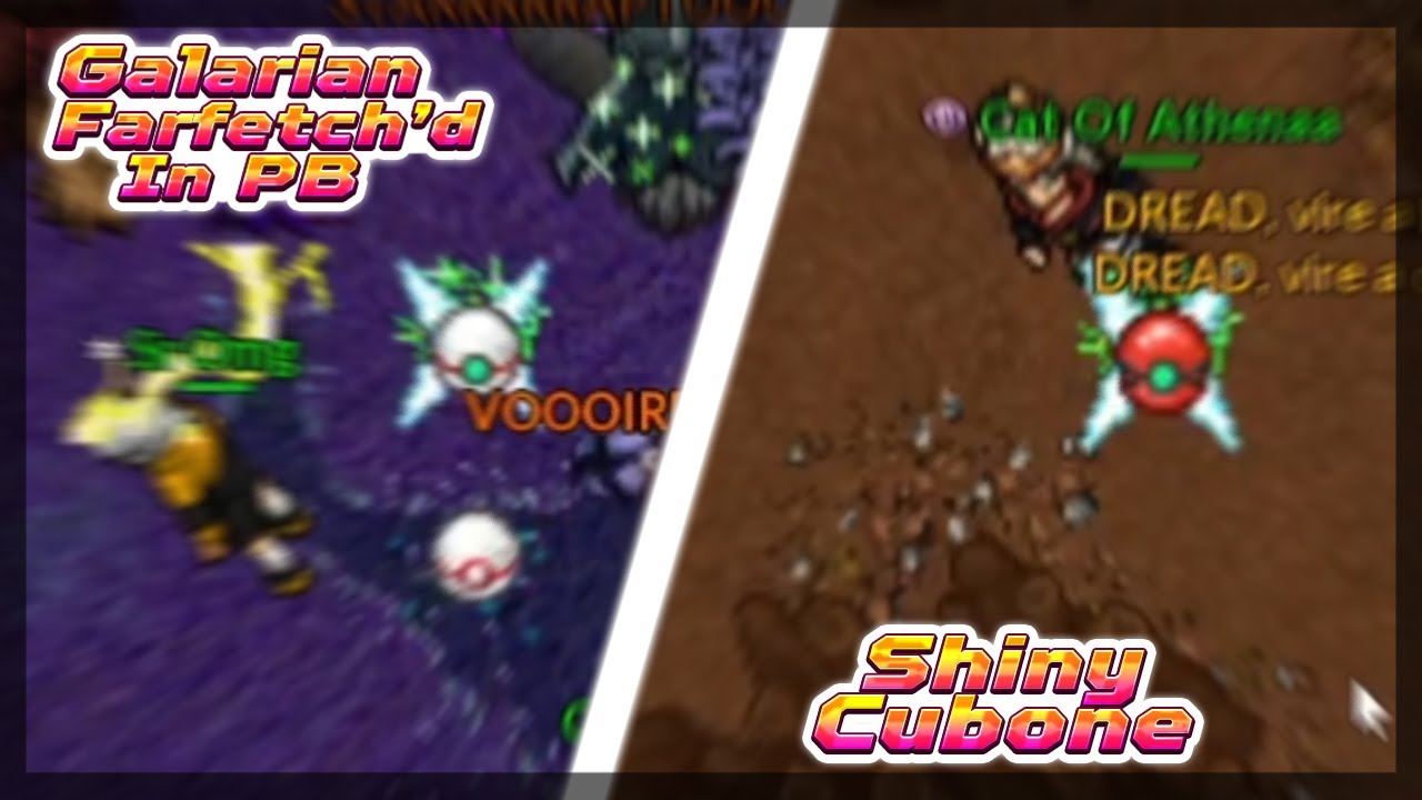 CATCH SHINY CUBONE & CATCH GALARIAN FARFETCH'D NA PB  || PXG CLIPS #004.2