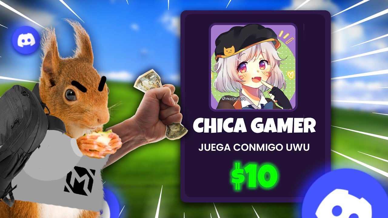 ALQUILE a una CHICA para JUGAR MOBILE LEGENDS
