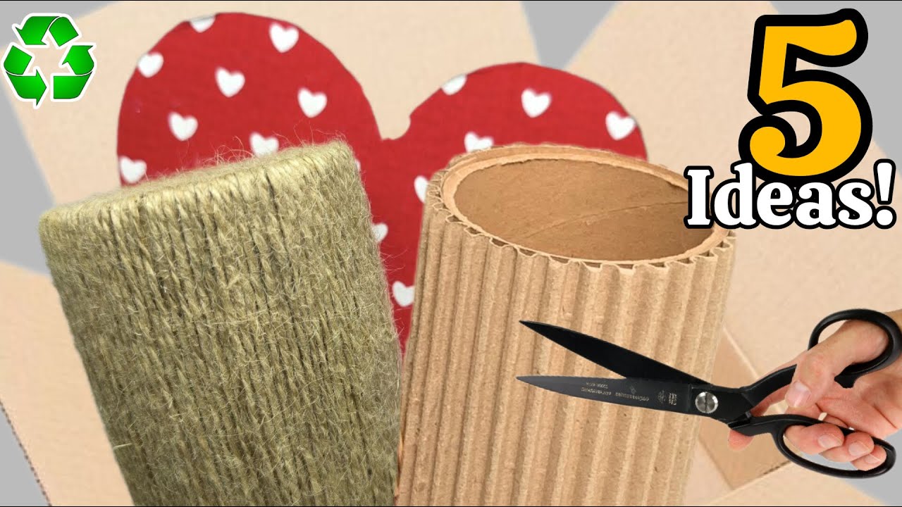 Super Beautiful but Low-Cost! 5 Best DIY Space-Saving Craft Ideas from Waste Material ♻️#Part2#2024