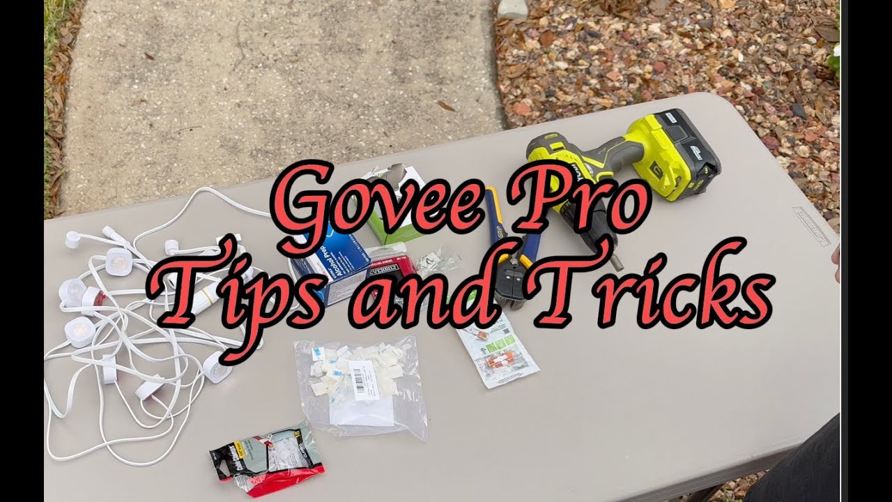 Govee Pro Permanent Lights Tips & Tricks for Installation