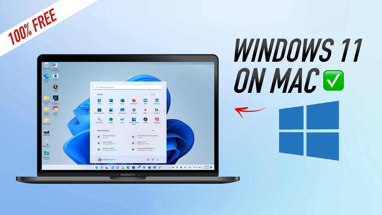 How To Install Windows 11 On Mac for FREE