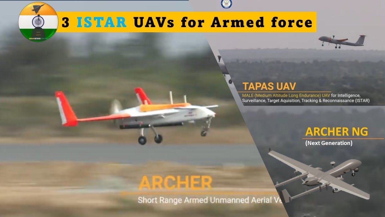 Detailed explanation & difference between ISTAR UAVs of DRDO | Archer NG is not same as Archer
