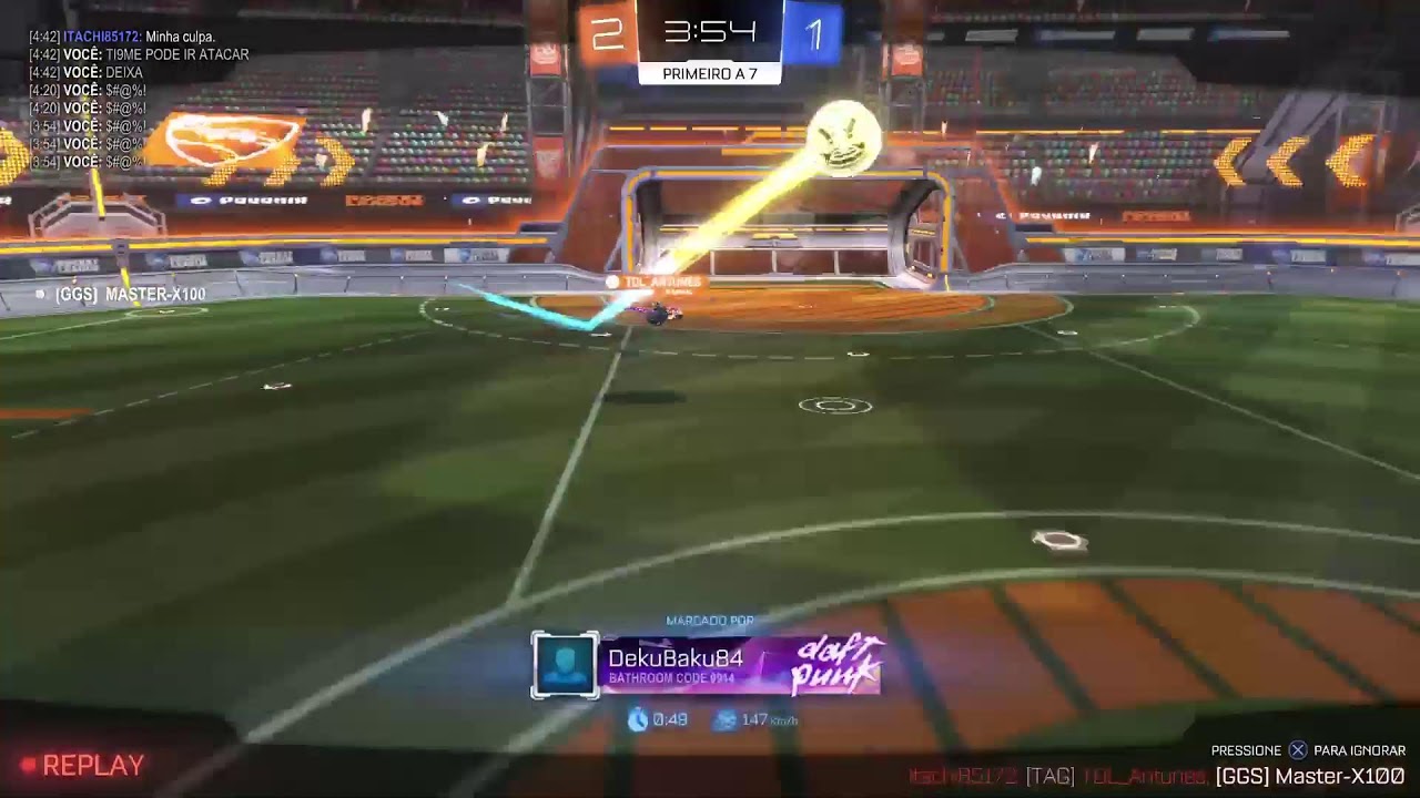 PEGANDO DIAMANTE NO ROCKET LEAGUE