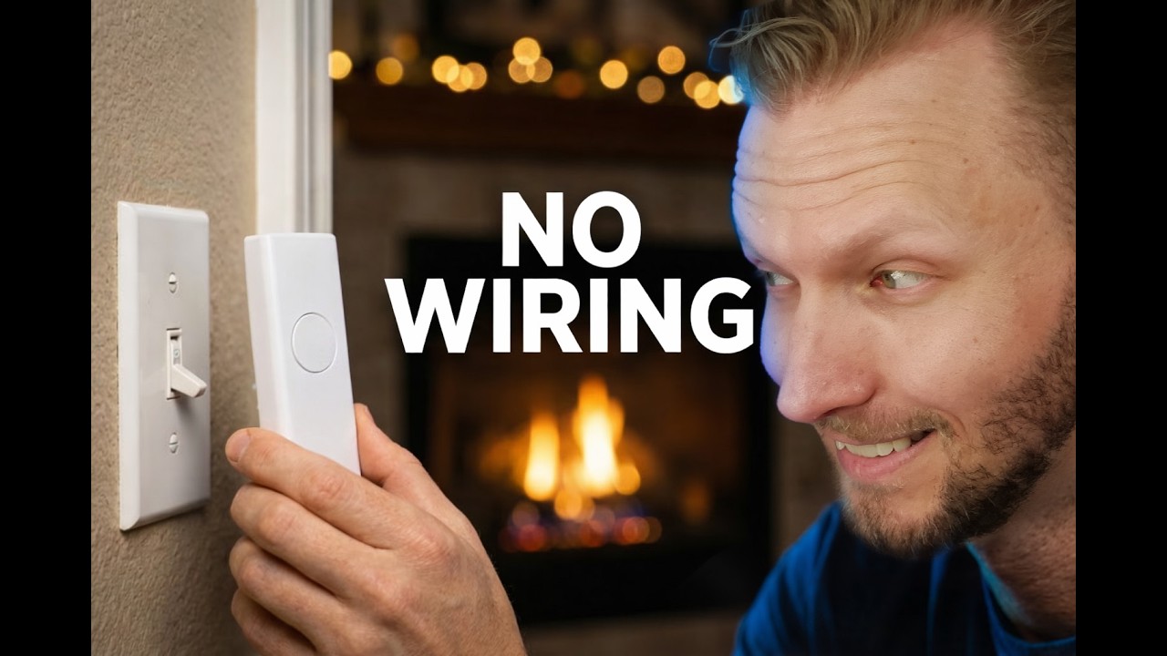 Smart Fireplace Control: No Wiring, No Problem!