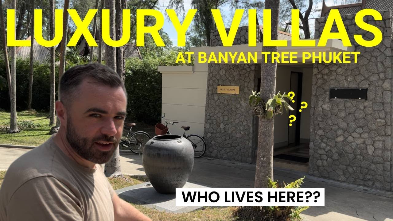 This is where the RICH folk stay in Phuket. Banyan Tree grounds tour [Thailand Vlog 27]