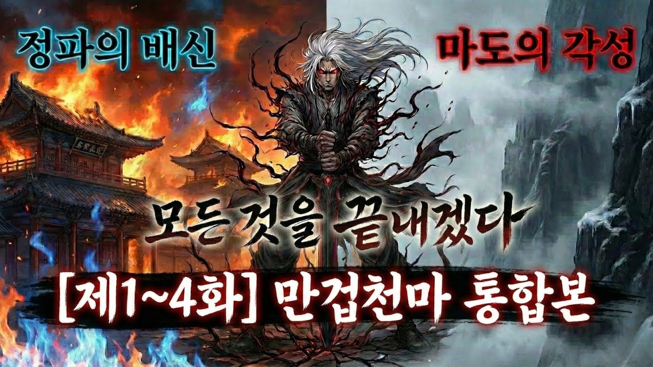 [제1~4화] 만겁천마 통합본 : 정파 후계자가 지옥에서 돌아와 '만겁천마'가 되면 벌어지는 일