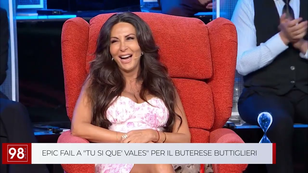 EPIC FAIL A ''TU SI QUE' VALES'' PER IL BUTERESE BUTTIGLIERI