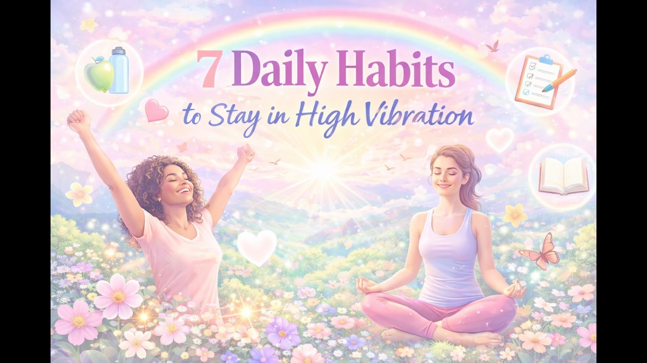 How to Stay in High Vibration Every Day (And Attract What You Want) #highvibration #energyhealing
