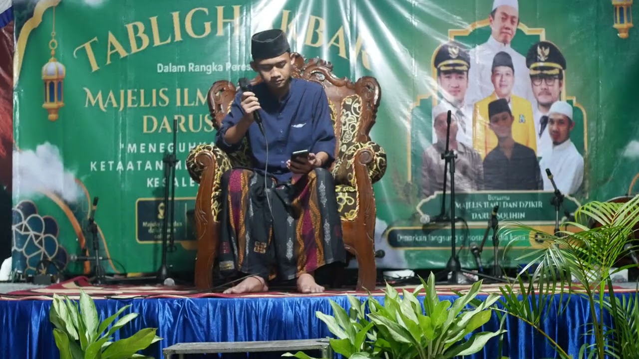 Pembacaan Ayat Suci Al-Qur'an oleh ananda Ibnu Syahdan