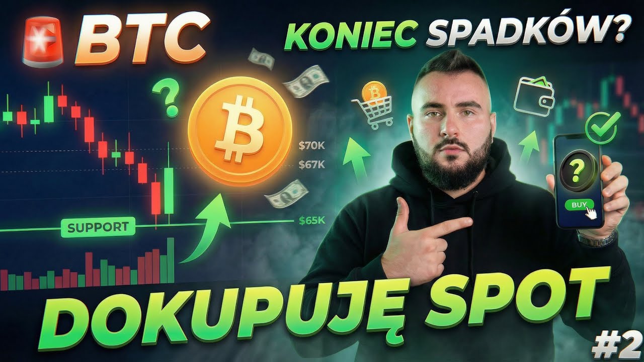 🚨 BTC - KONIEC SPADK&Oacute;W? DOKUPUJĘ SPOT #2