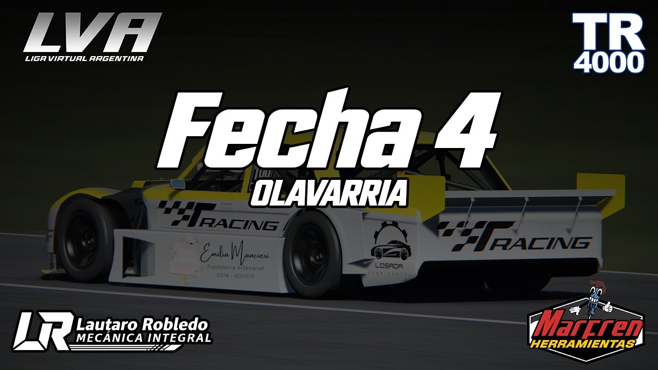 LigaVirtualArgentina - TURISMO REGIONAL 4000 - FECHA 4: Aut. Hermanos Emiliozzi, Olavarria, BSAS.