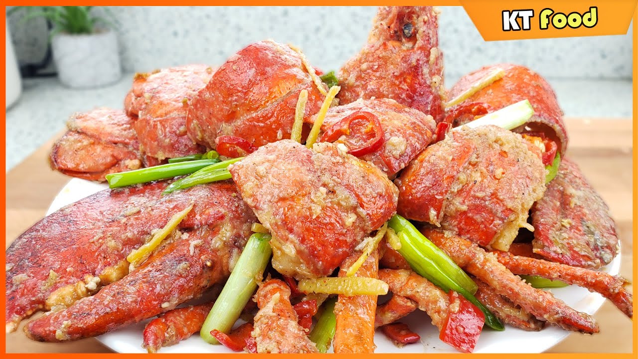 Tôm Hùm Xào Gừng Hành - Công Thức Nhà Hàng Đơn Giản Dễ Làm - Lobster with Ginger & Scallion Recipe