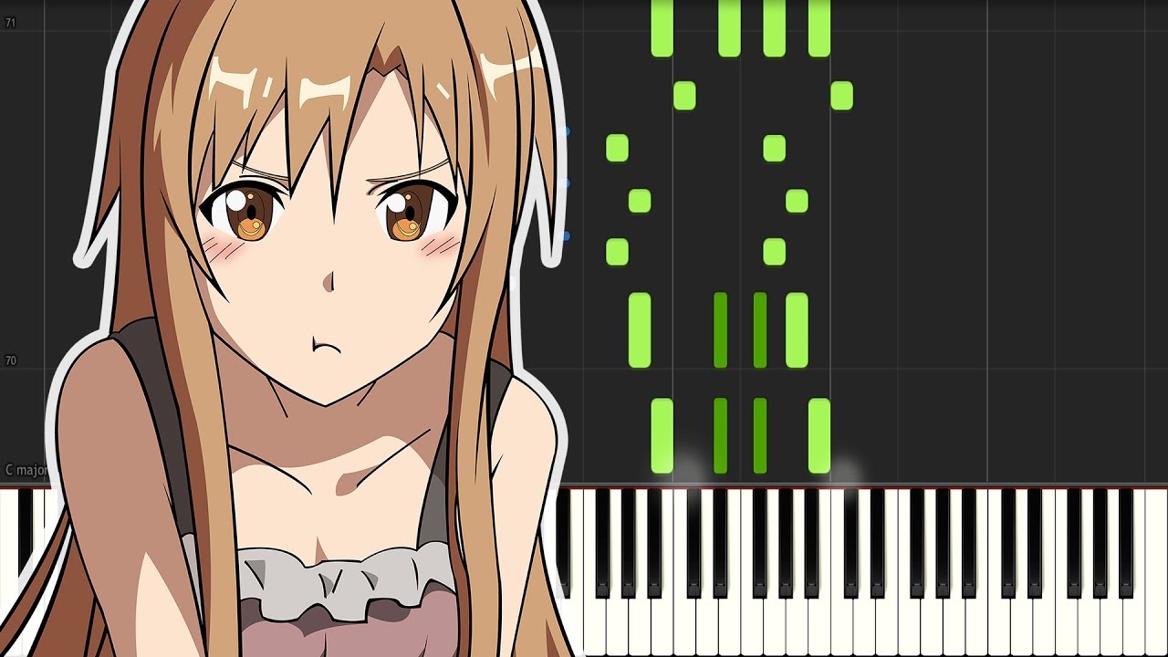 Sword Art Online: Ordinal Scale - ED: Catch the Moment ( piano tutorial )