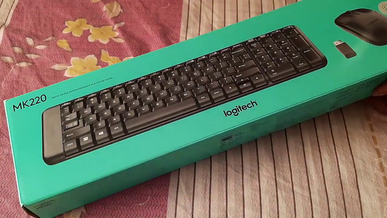 Wireless Keyboard and Mouse Unboxing - MK220