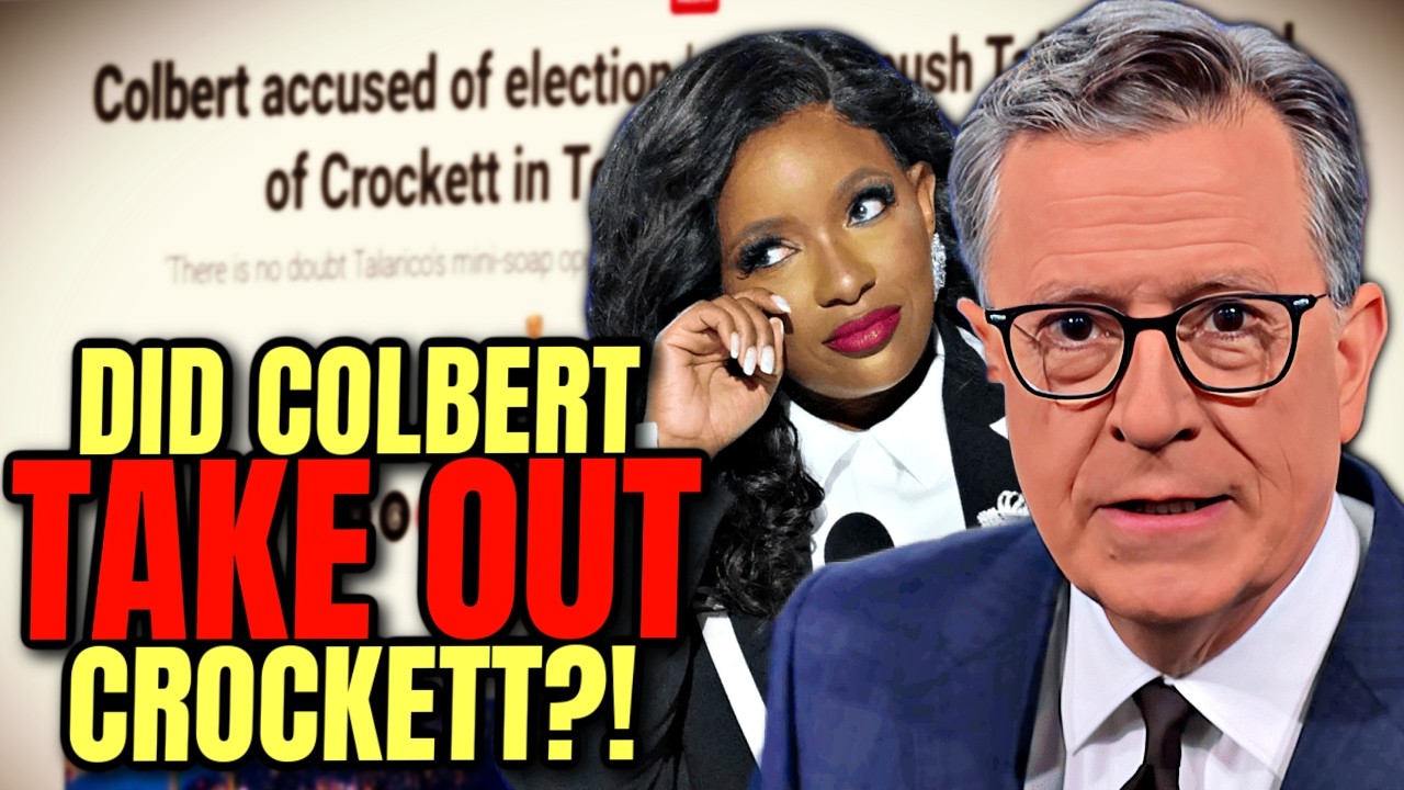 How Stephen Colbert's FAKE MEDIA SCANDAL Re-Shaped the Texas Democrat Party! Jasmine Crockett OUT!