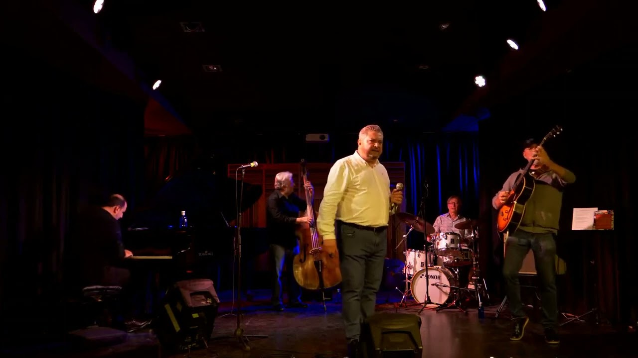 Diego Cruz Quartet, con Paco Rivas - Georgia on my mind (Clasijazz, Almería 09-11-2022)