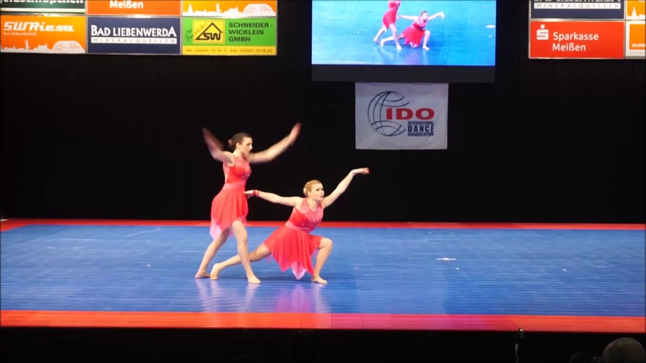 WHY ME?- Show Dance Duos female adults- Anja Jeršan & Petra Ravbar, Riesa 2016