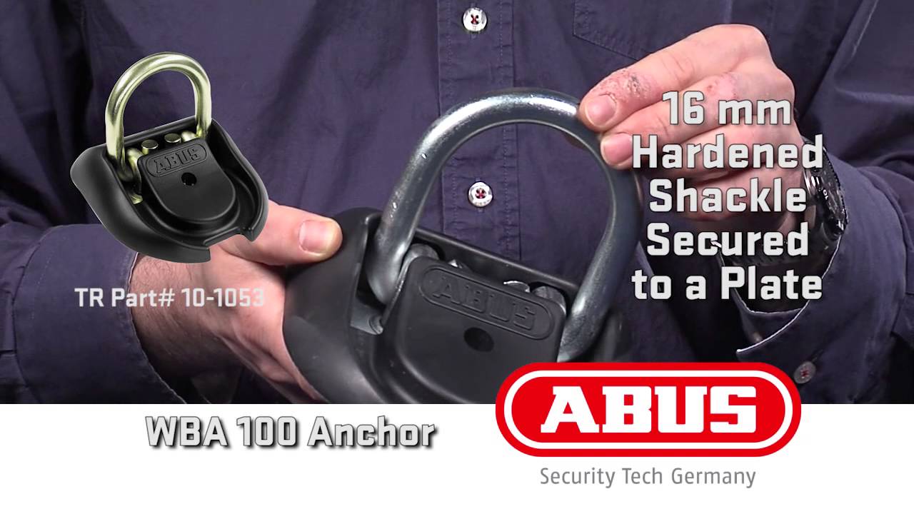 How to use the ABUS WBA 100 Wall Anchor
