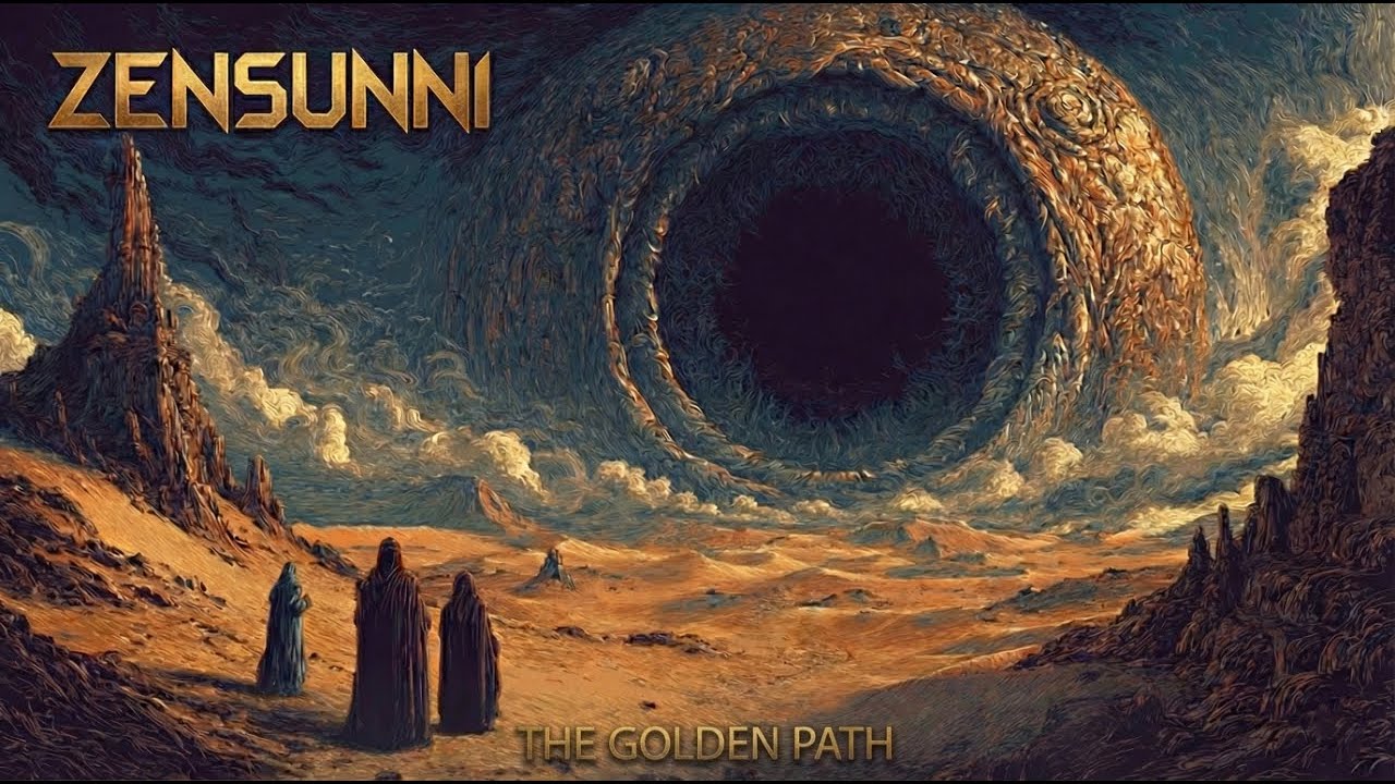 ZENSUNNI - The Golden Path (Full Album) | Sci-Fi Desert Rock & Psychedelic Metal (Instrumental)