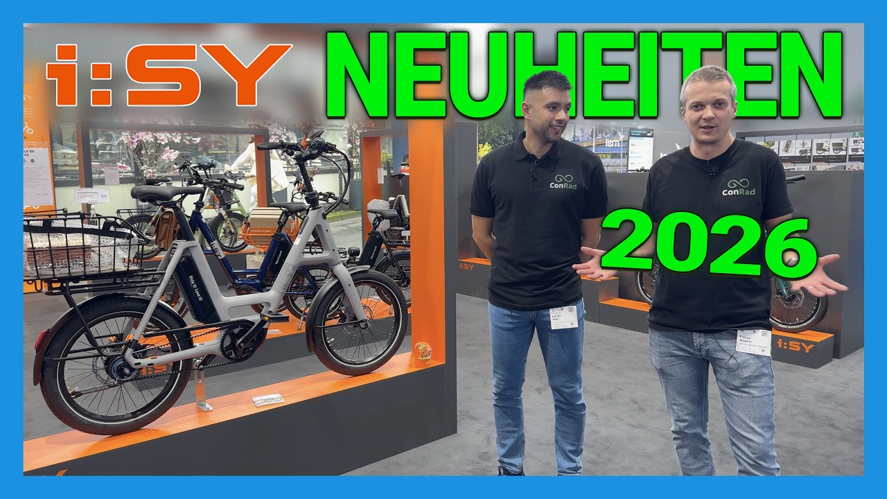 Die i:SY Neuheiten für 2026 - Kompaktrad Highlights