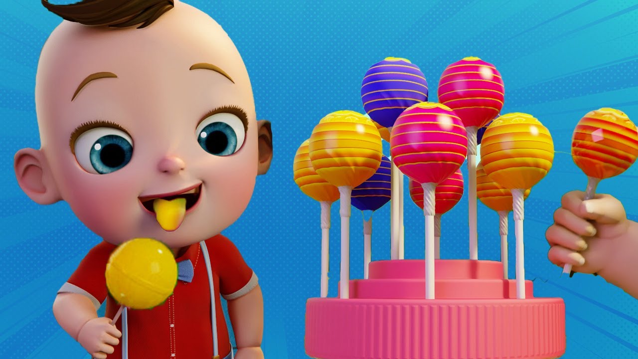 Canci&oacute;n de piruleta | Infantiles | Lollipop Song | Canciones Infantiles | BabaSharo TV Espa&ntilde;ol