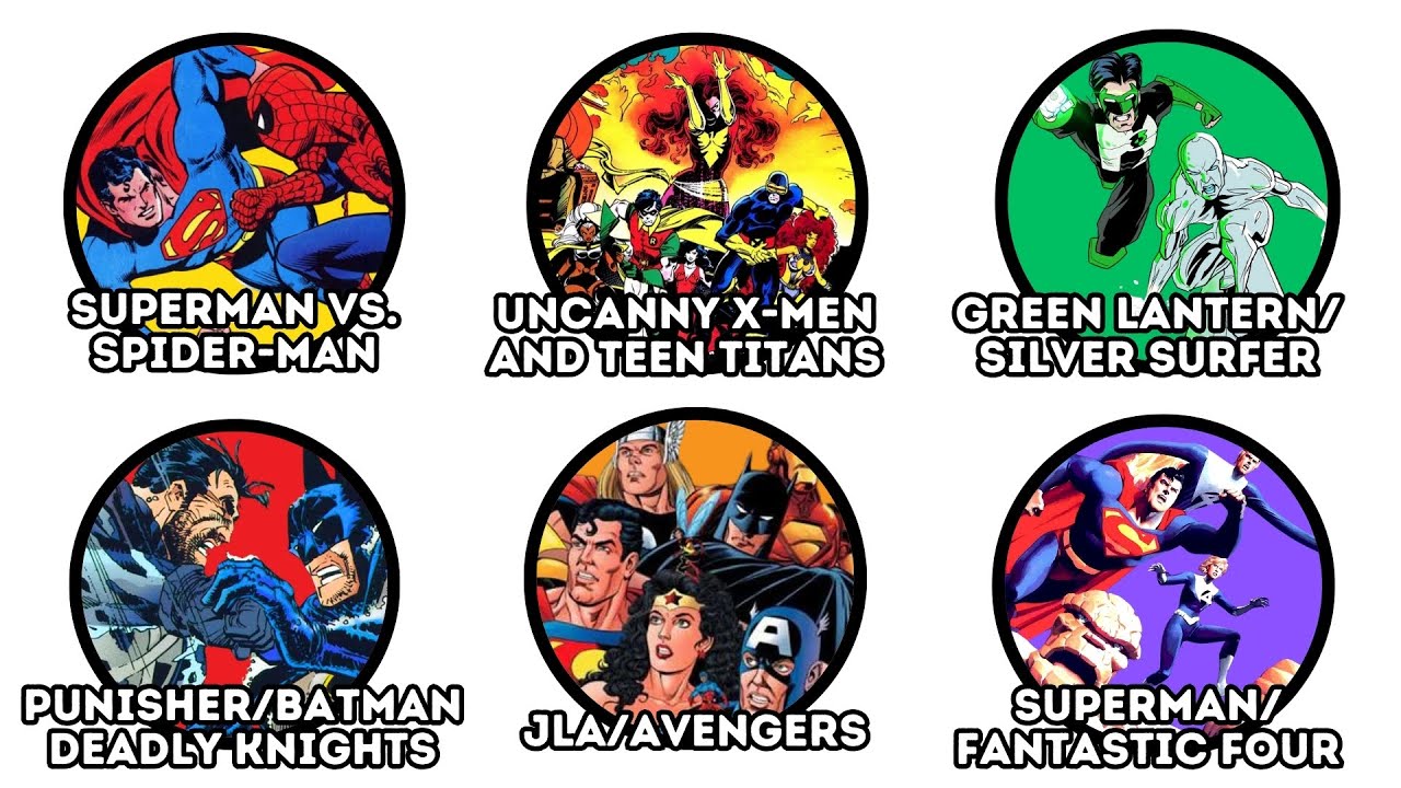 Every Major MARVEL And DC Crossover Explained in 19 Minutes