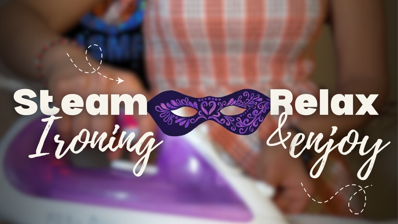Ironing Cloths #asmr #asmrsounds #asmrvideo #relaxing #relax #ironing #ironingclothes