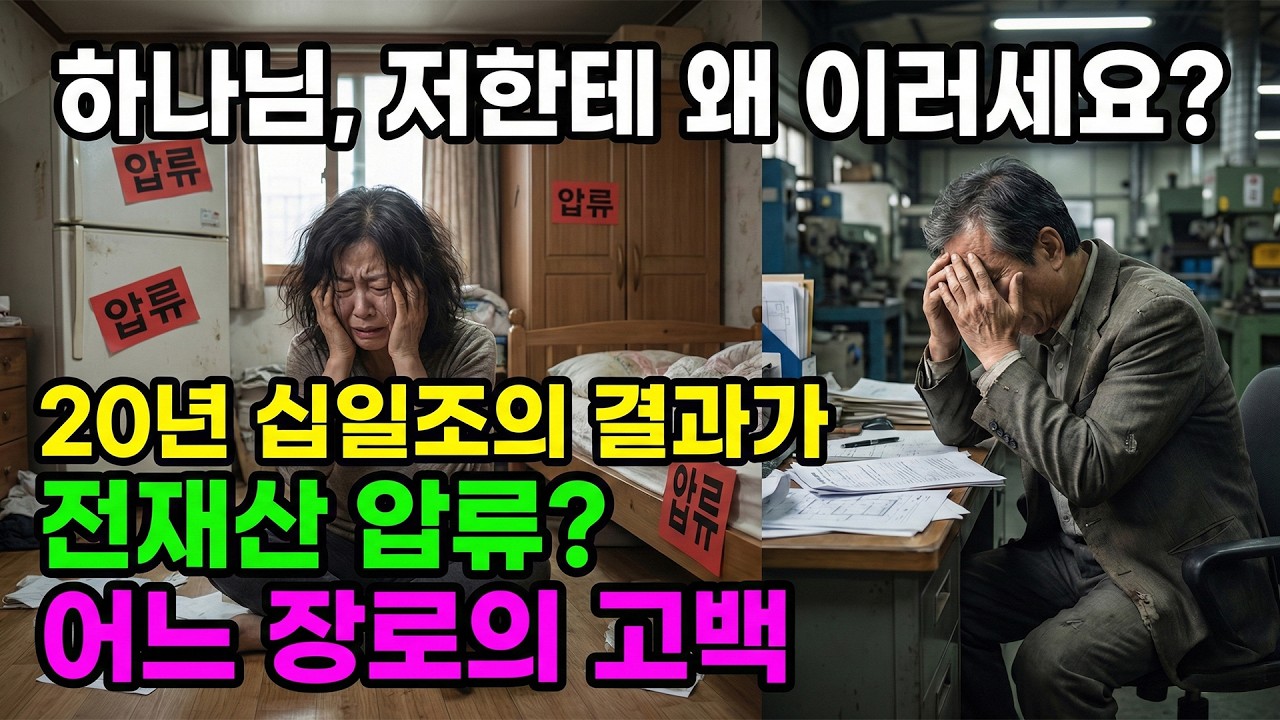 (신앙 간증) 하나님, 저한테 왜 이러세요? 20년 십일조의 결과가 전재산 압류? 어느 장로의 고백 | 기독교 간증, 실화 간증, 교회 간증, 인생 로그