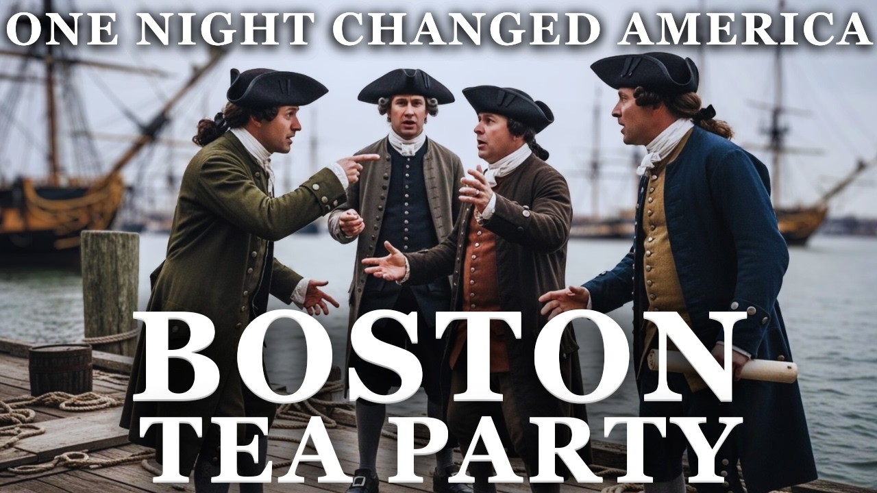 December 16, 1773 — Boston Tea Party's Secret 342 Chests Dumped in One Defiant Night