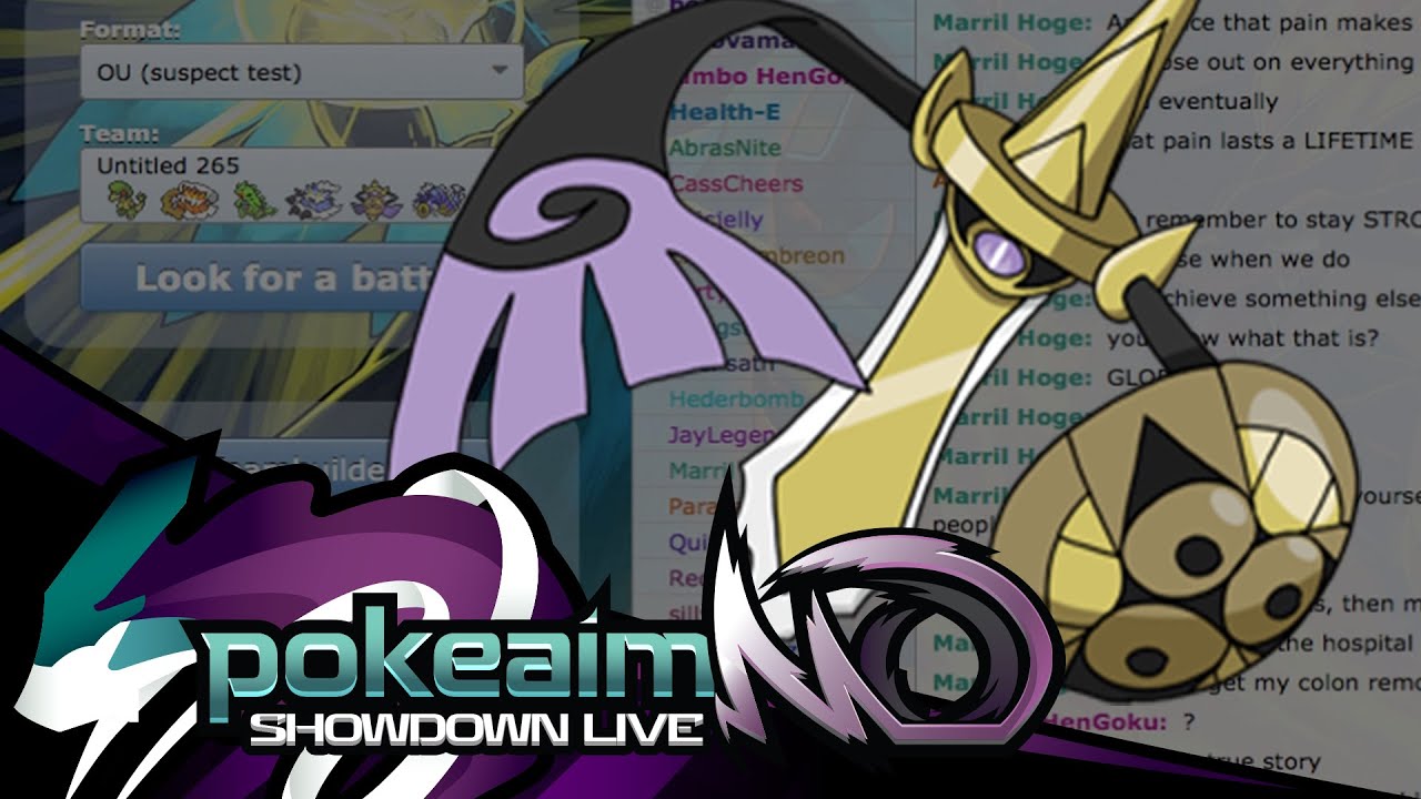 Pokemon ORAS OU Showdown Live: Aegislash Suspect ft. MrJamvad