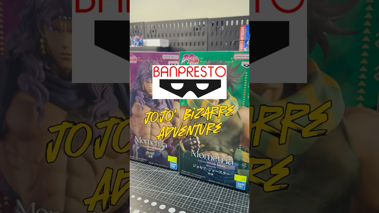 Banpresto Joseph x Kars Figure #anime #jojosbizarreadventure #jojo #manga #banpresto #figure #book