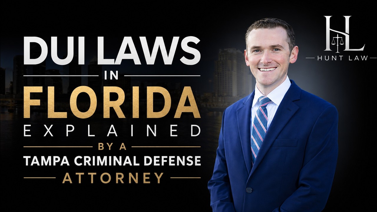 DUI Laws in Florida Explained by a Tampa Criminal Defense Attorney