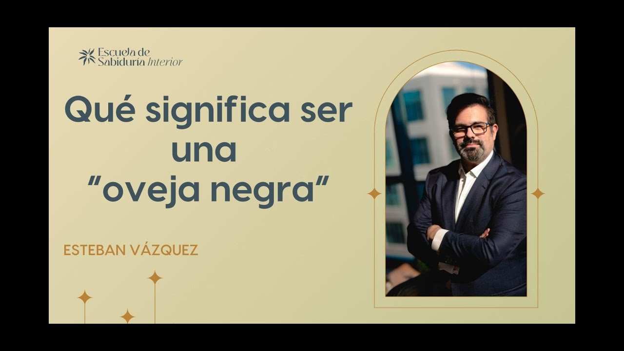 SI CREES QUE ERES UNA OVEJA NEGRA, ESCUCHA ESTO