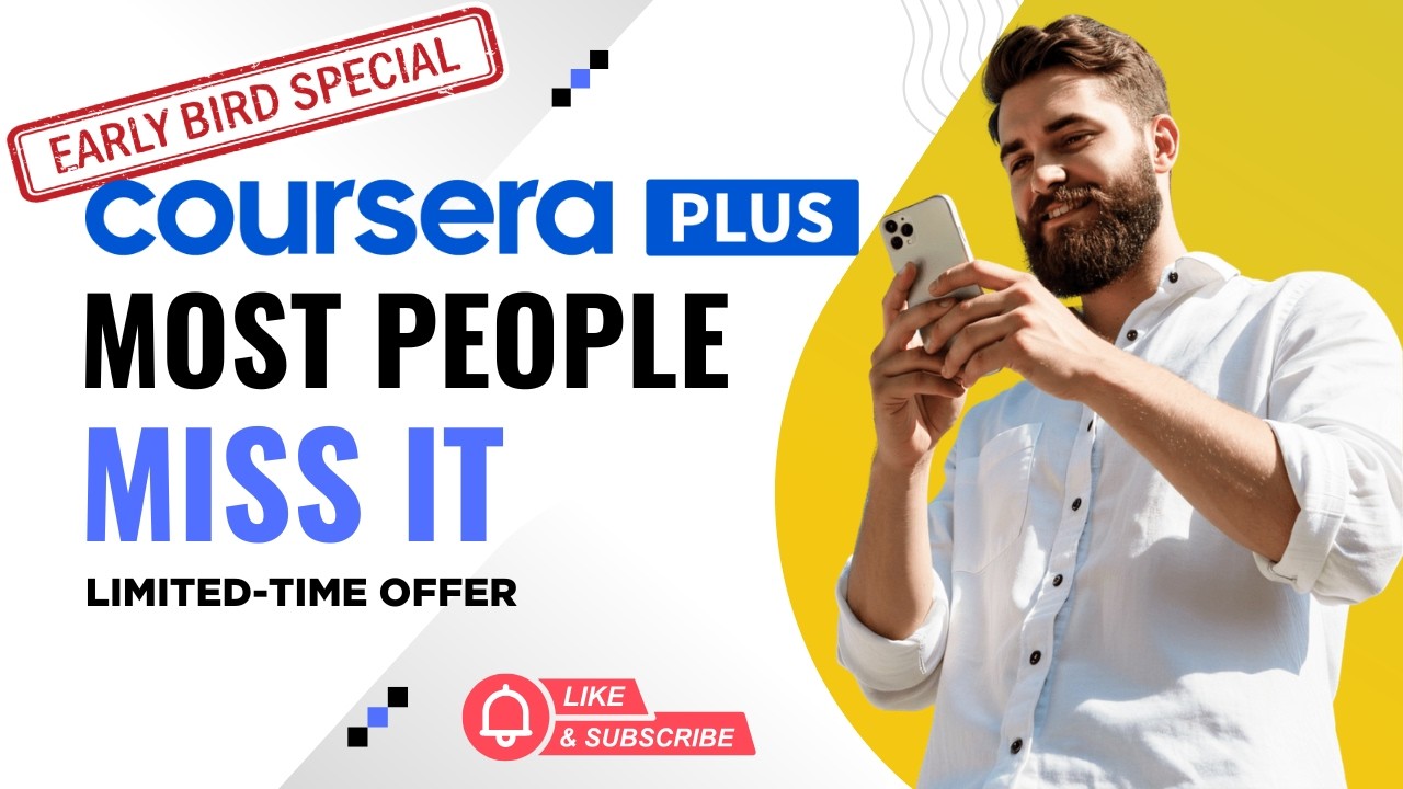 Coursera Limited Offer How to Get It | Save on Coursera Plus Today