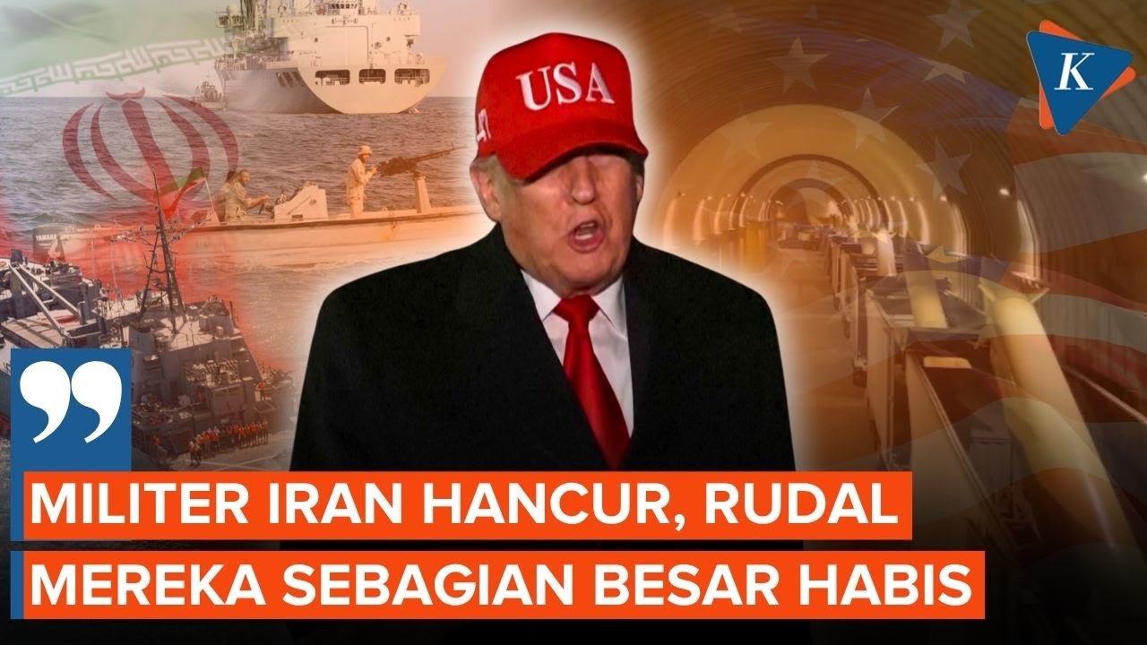 Трамп утверждает, что запасы иранских ракет исчерпаны, а иранская армия уничтожена.