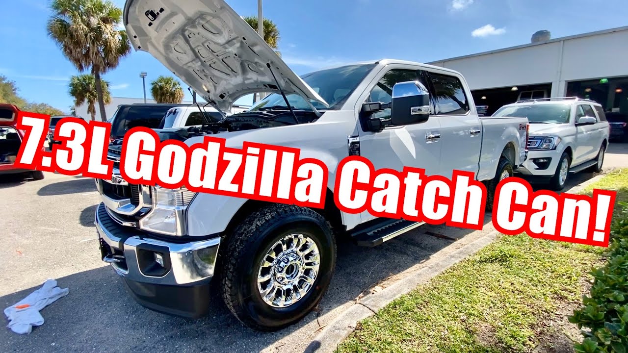 UPR Billet Catch Can Kit for 7.3L Godzilla SuperDuty Trucks!