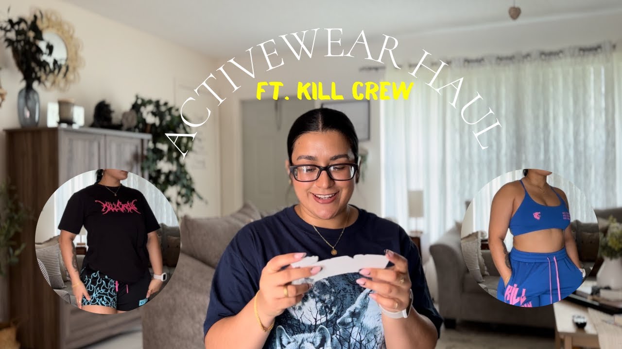 Activewear Haul & Try On! | KILL CREW HAUL