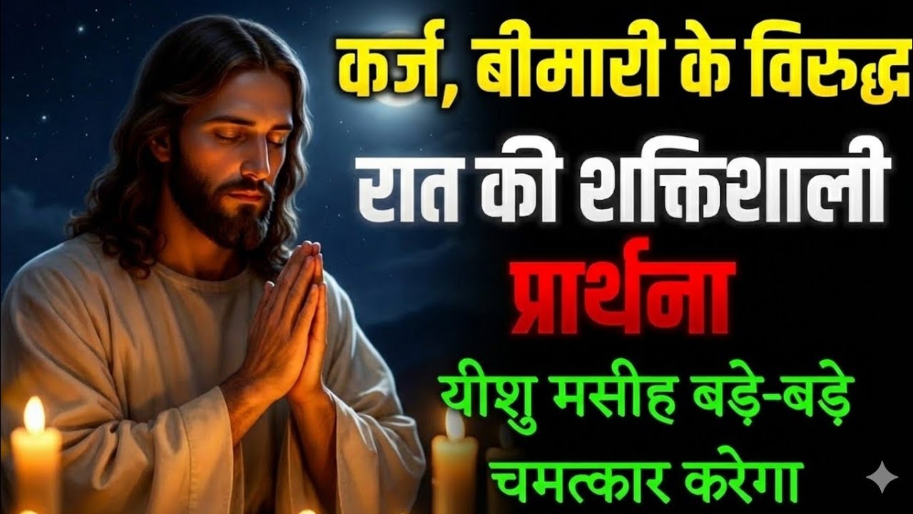 रात की सबसे शक्तिशाली प्रार्थना | powerful prayer of the night 