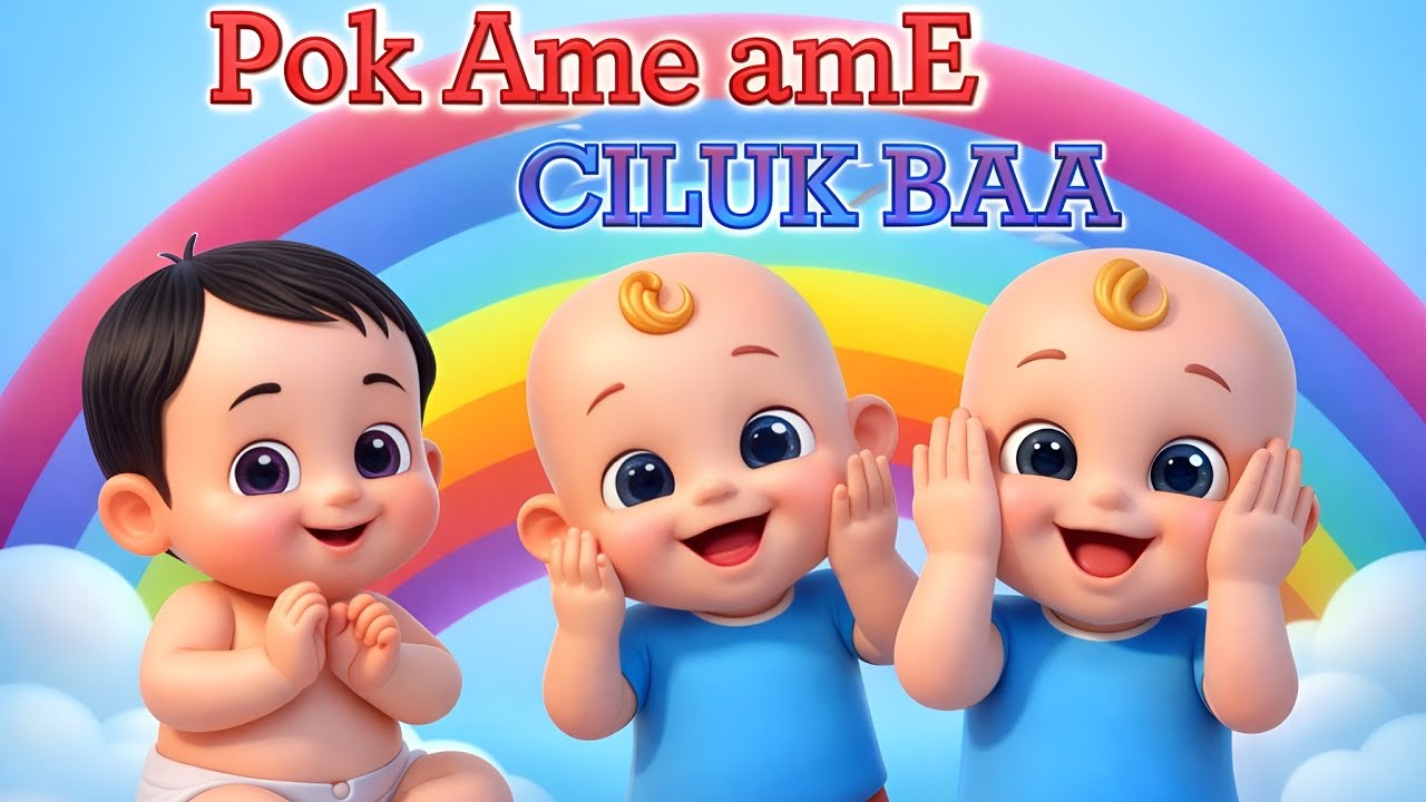 Pok Ame Ame Ciluk Ba | Ayamku | Tekotek | Lagu Anak Indonesia Terbaru