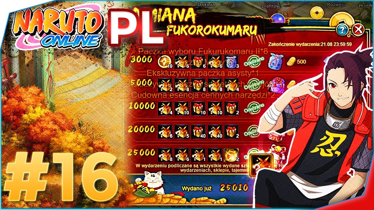 Naruto Online PL #16 | Fuku Deals, Lucky Snatch 25k