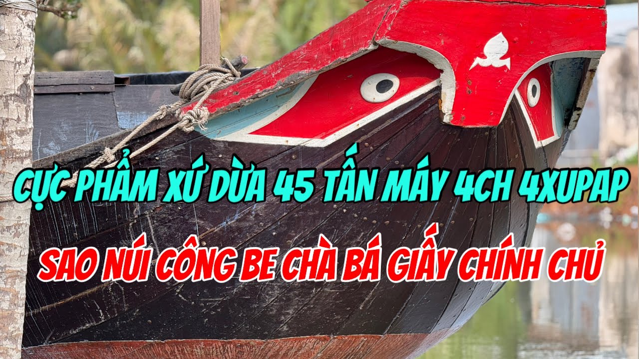 (Đã Bán)Bán Ghe Tải 45 Tấn #Vip Máy Yanmar 4CH 4xupap Turbo Chính Chủ 0923,5555,97 Tâm| Tâm Vlog