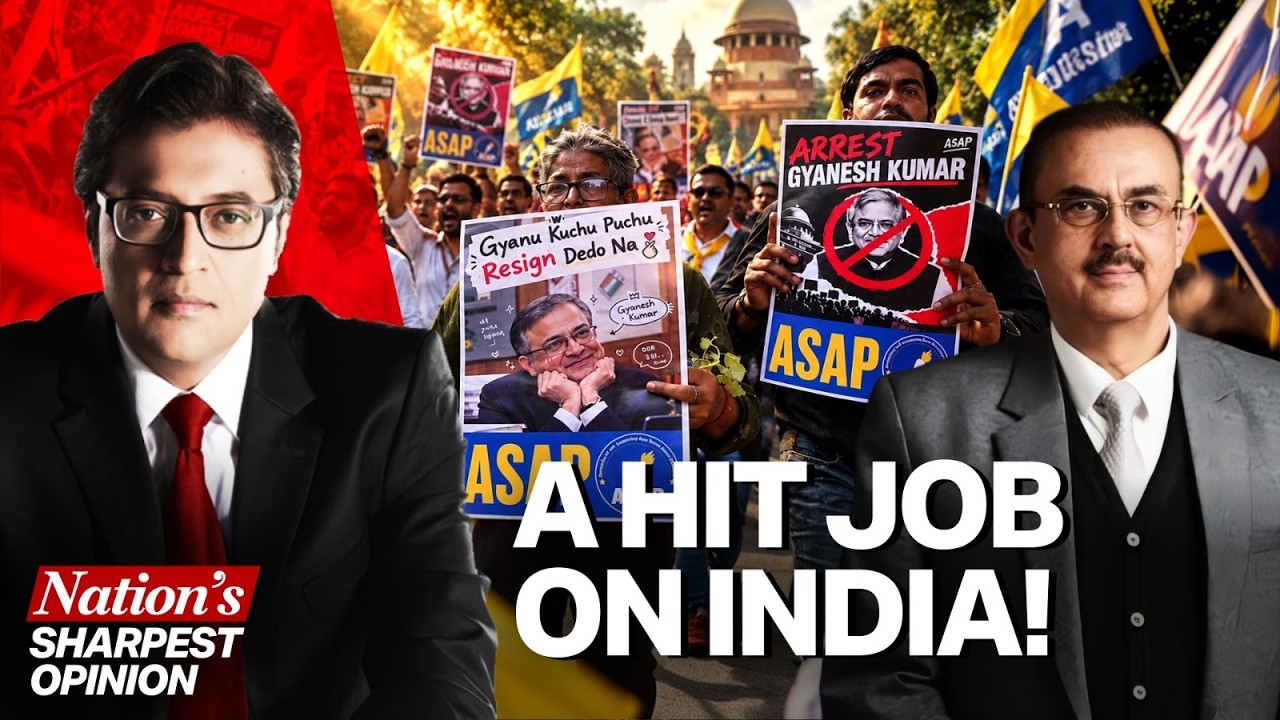 &lsquo;Country Will Burn&rsquo; Threat &ndash; A Hit Job On India: Arnab&rsquo;s Sharpest Take Down Of Threat Politics