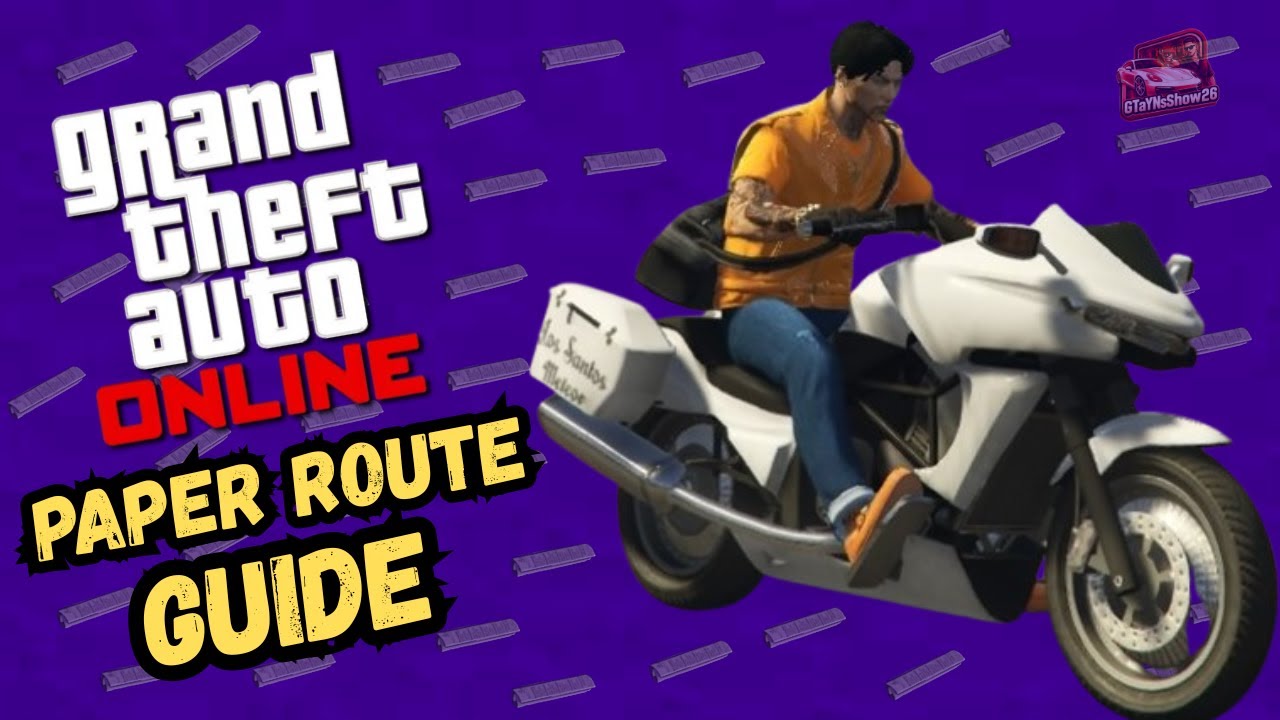 NEW GTA Online Paper Route Job! How to Start & Make Easy Money