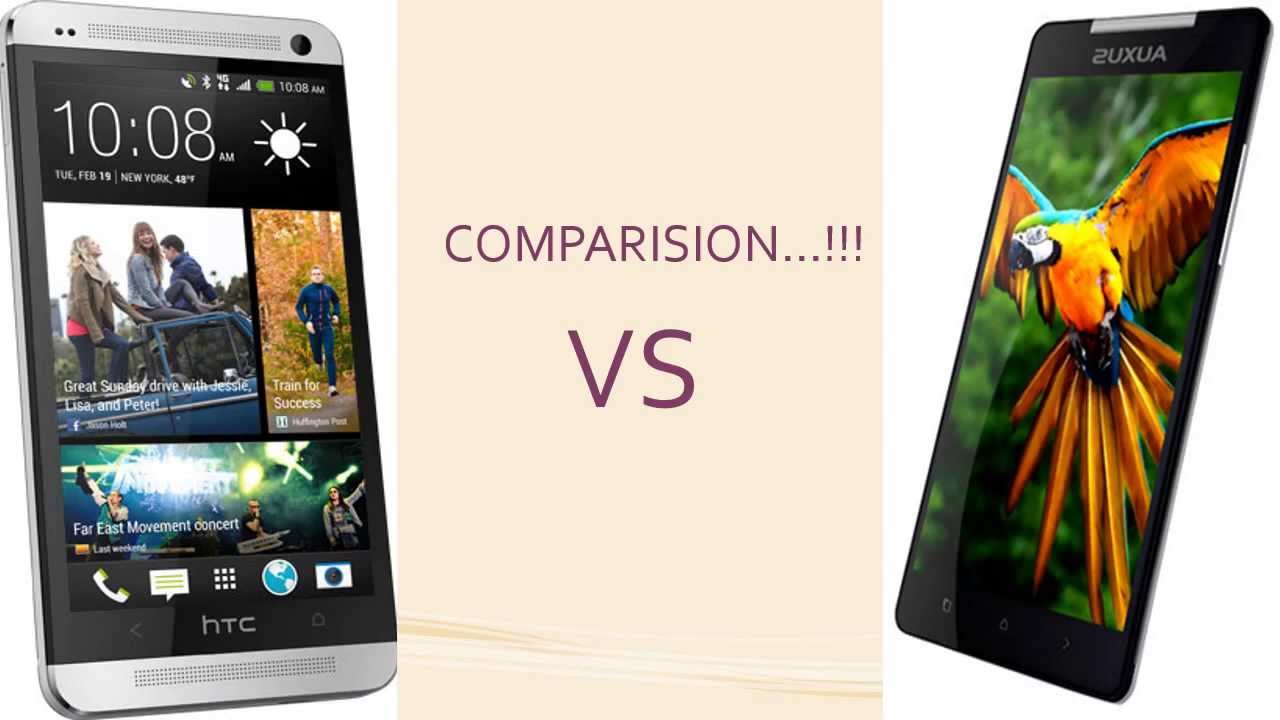 IBERRY NUCLEA N1 VS HTC ONE DUAL