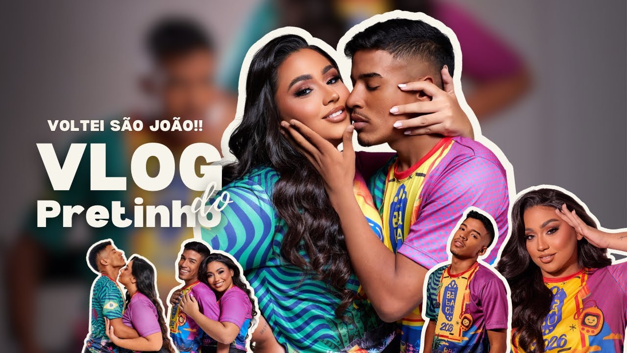 VLOG DO PRETINHO - EU RESOLVI CONTINUAR JUNINA BABAÇU