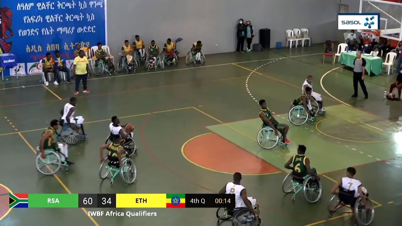 2022 IWBF Africa World Championship Qualifiers: Men's Semi-Final - South Africa vs Ethiopia