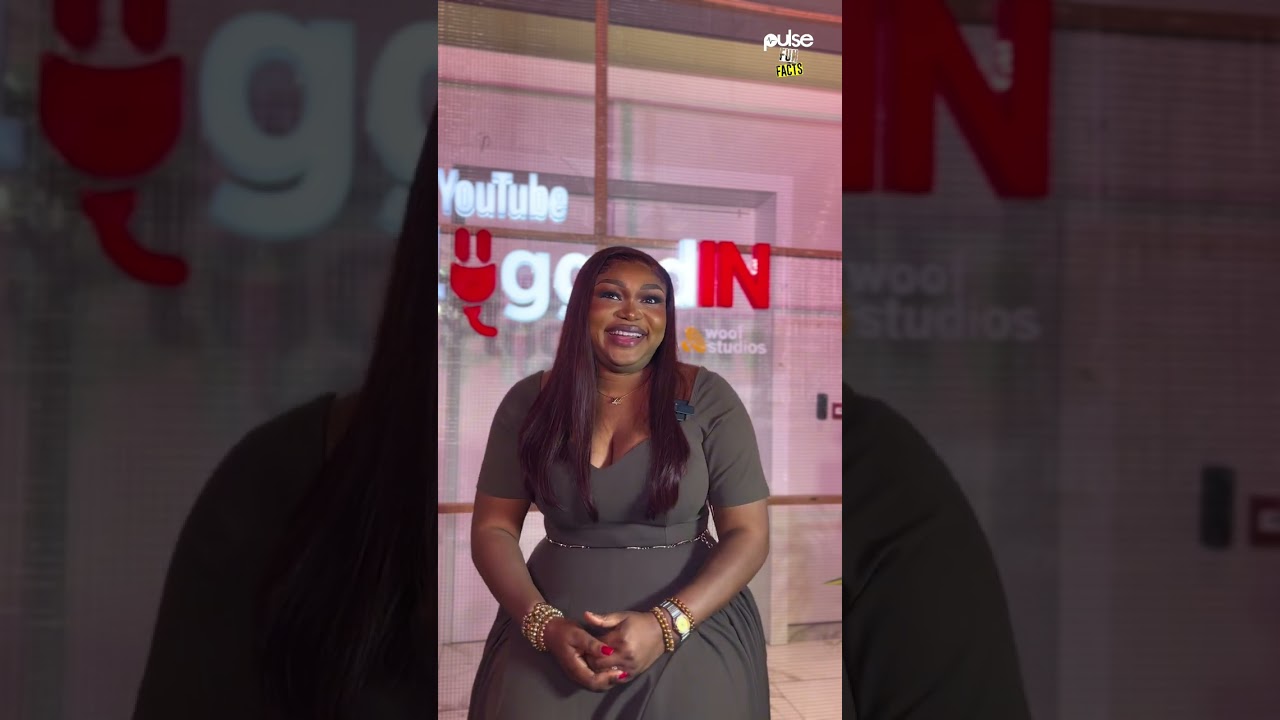 Apparently, #ruthkadiri is not quiet, a shocker! #youtubepluggedin #woofstudios #pulsenigeria