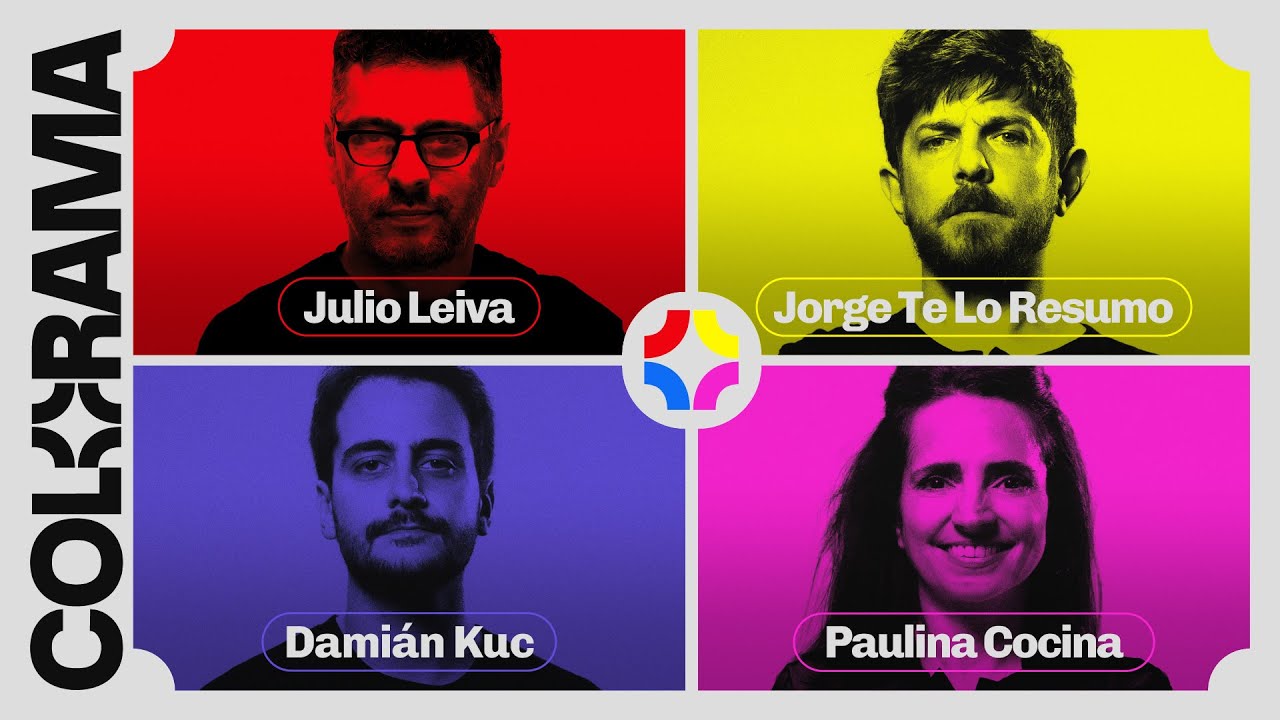 COLORAMA #12: Paulina Cocina, Jorge de Te Lo Resumo y Damián Kuc de Historias Innecesarias