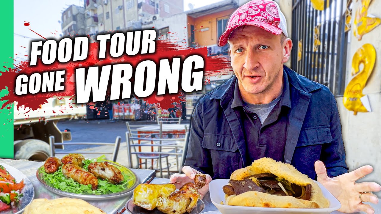 Egypt Food Tour!! Africa&rsquo;s Worst Country for Shooting!! (Police!) (Full Documentary)